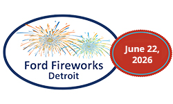 2026 Ford Fireworks Detroit